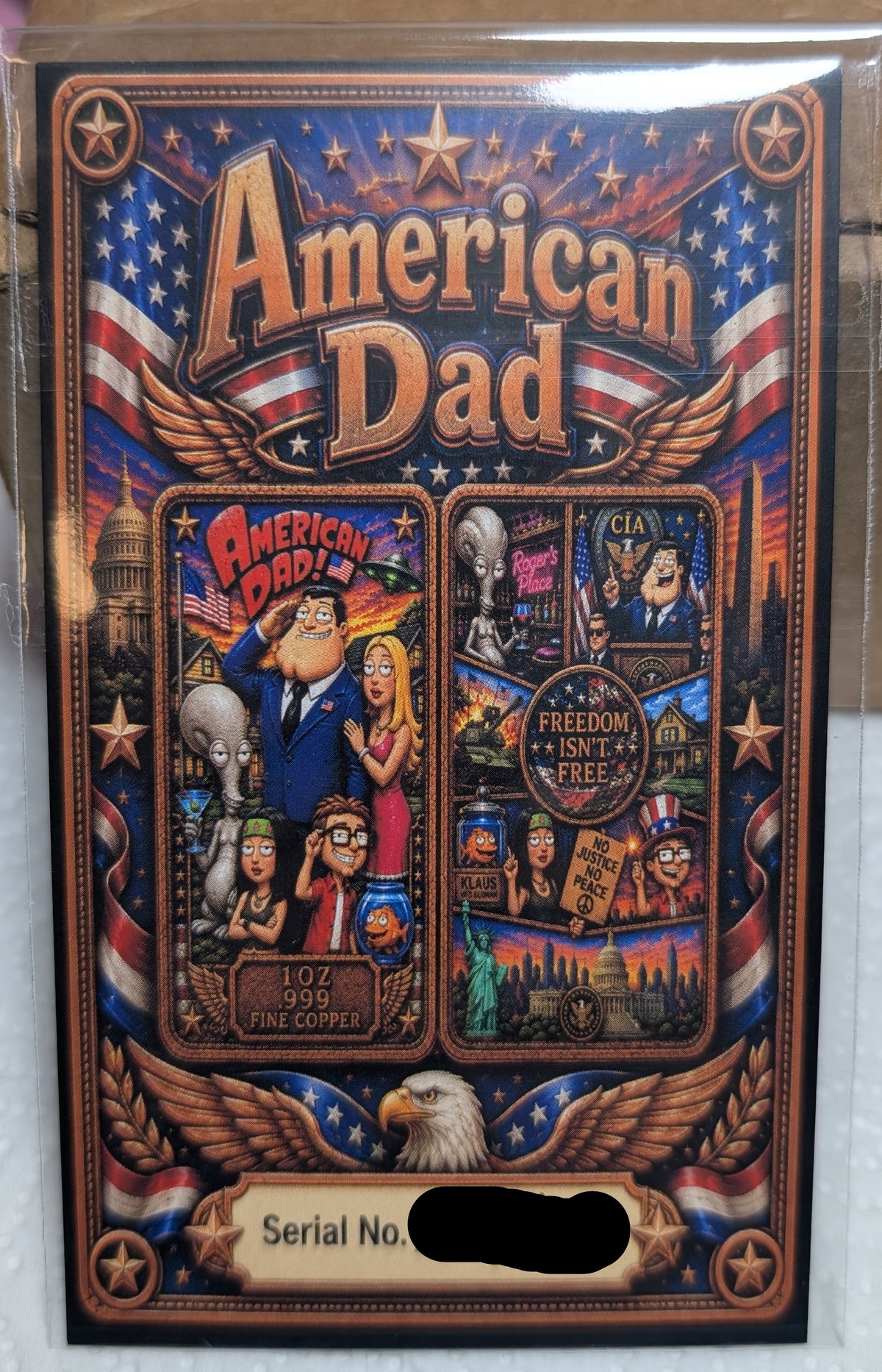 American Dad Edition — The Freedom to Dream